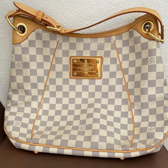 Louis Vuitton Handbags - LOUIS VUITTON GALLIERA PM DAMIER AZUR HANDBAG HOBO Purse authentic w/ dust bag